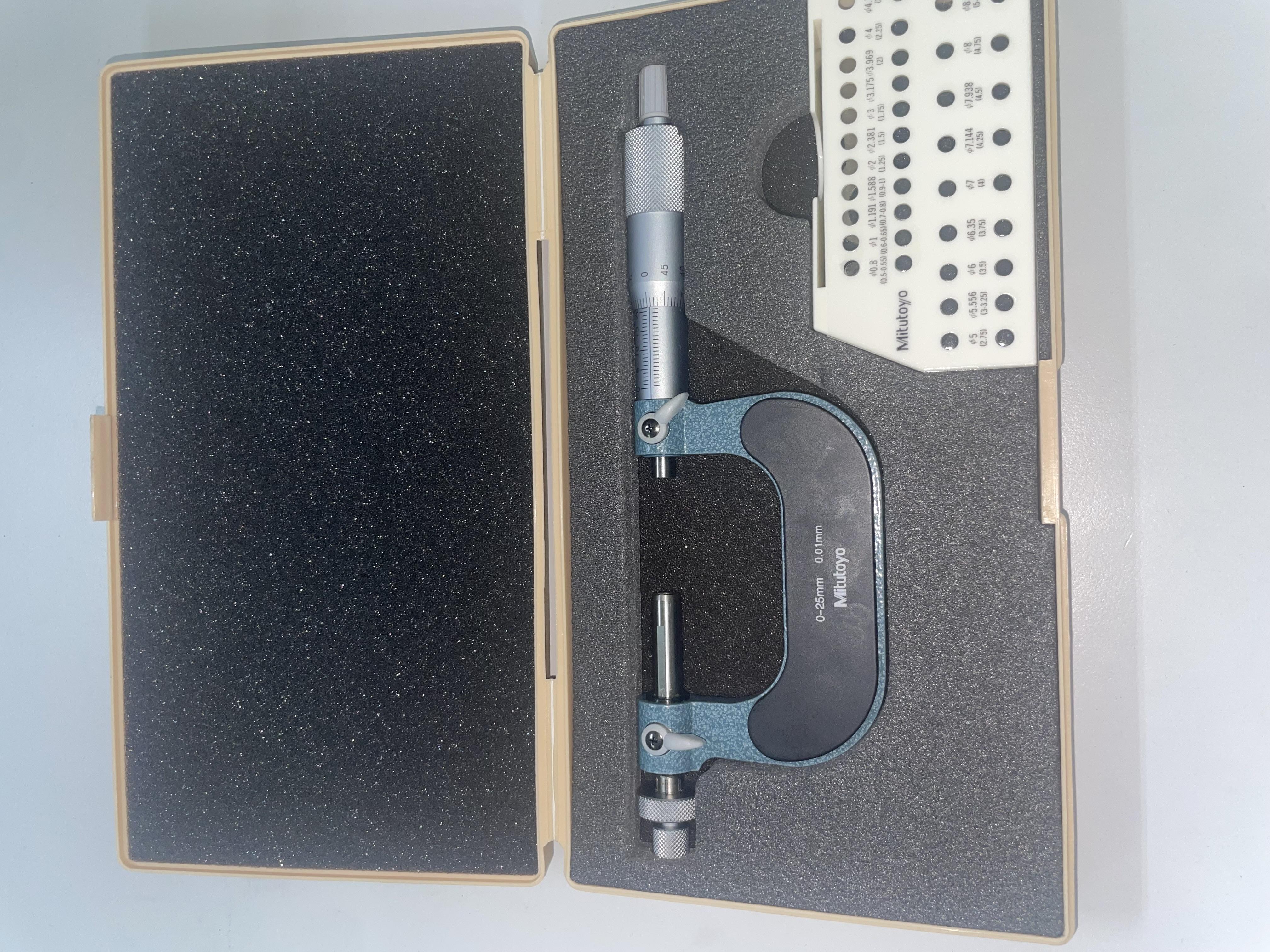 MICROMETER BALL (124-173 GMB-25(Size 0-25))